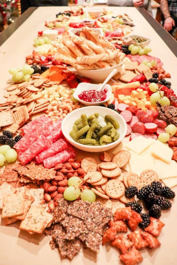 How to Make a Giant Charcuterie Board