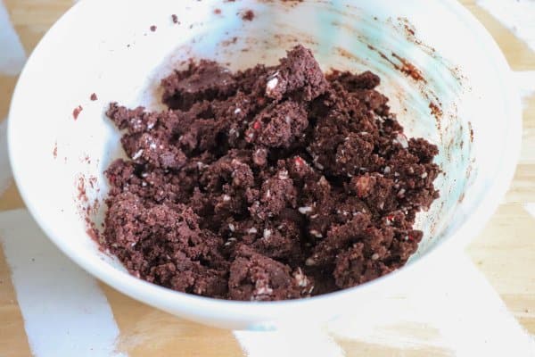 Keto Peppermint Brownie Recipe Process