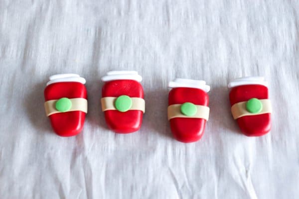 Polymer Clay Starbucks Cup Ornament Process