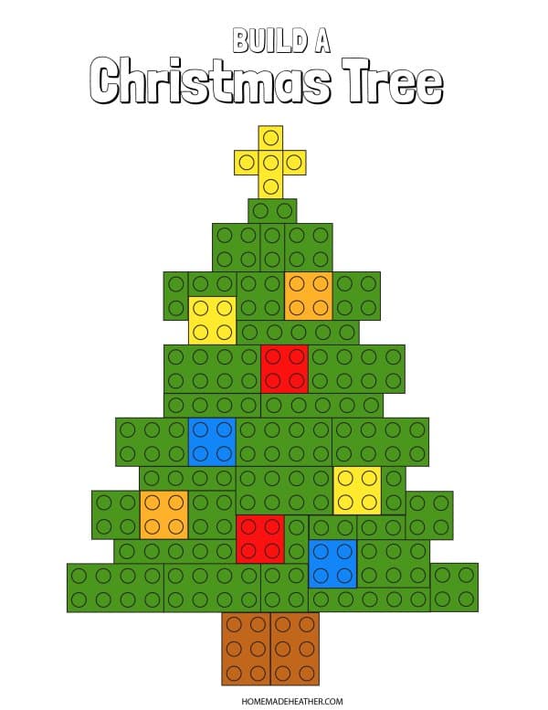 Free Christmas Lego Tree Pattern