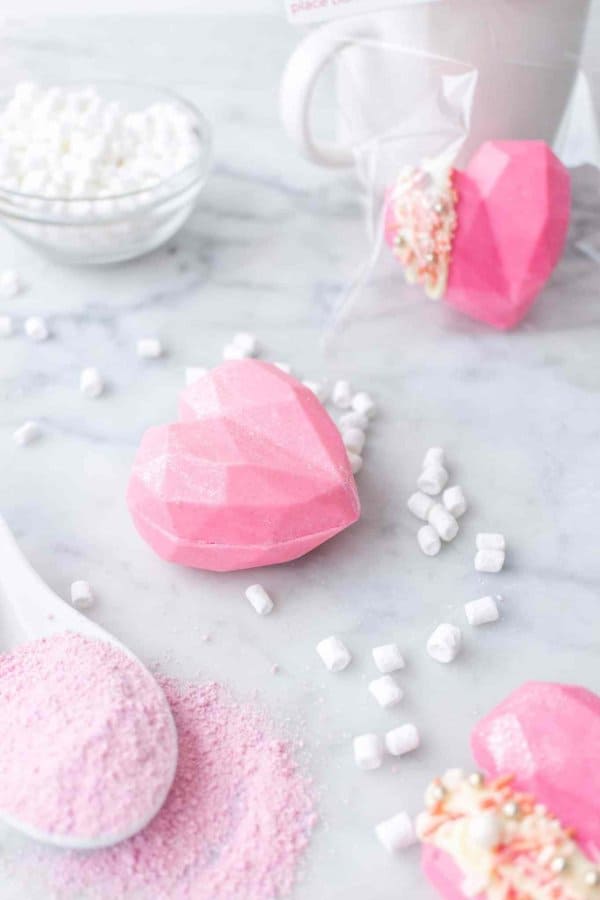 diy grinch tree ornaments Valentine hot cocoa bombs