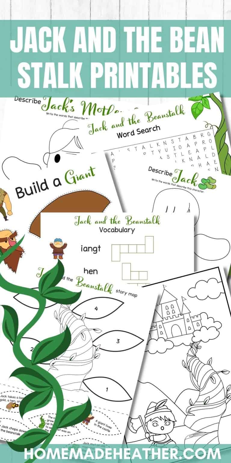 Jack and the Beanstalk Activity Printables