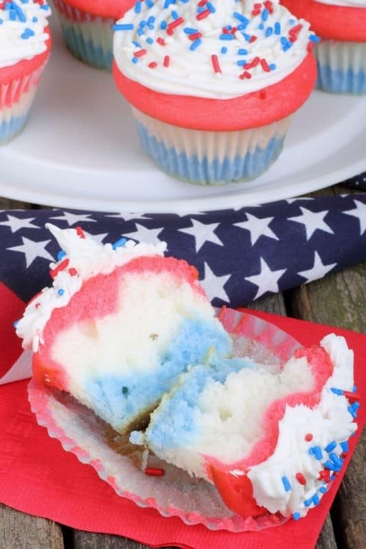 The Best Patriotic Cupcake Recipe