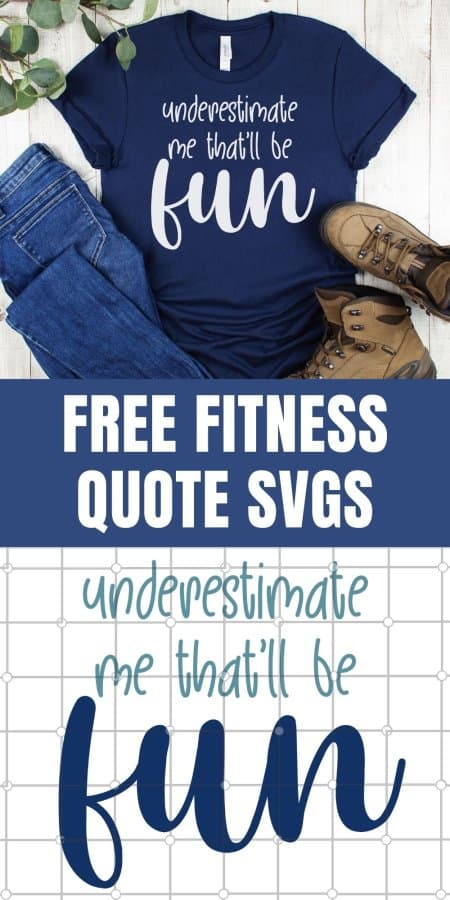 Free Fitness Quote SVGs