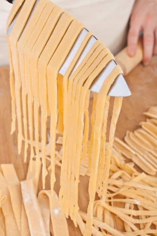 Easy Keto Pasta Recipe Process