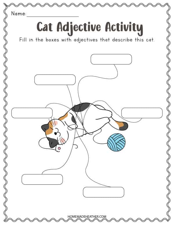 Free Cat Activity Printables
