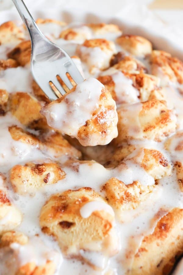 The Best Cinnamon Bun Casserole