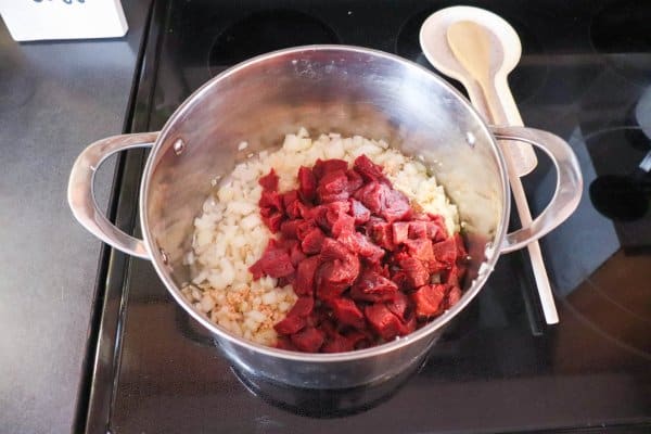 Deer Stew Recipe Process