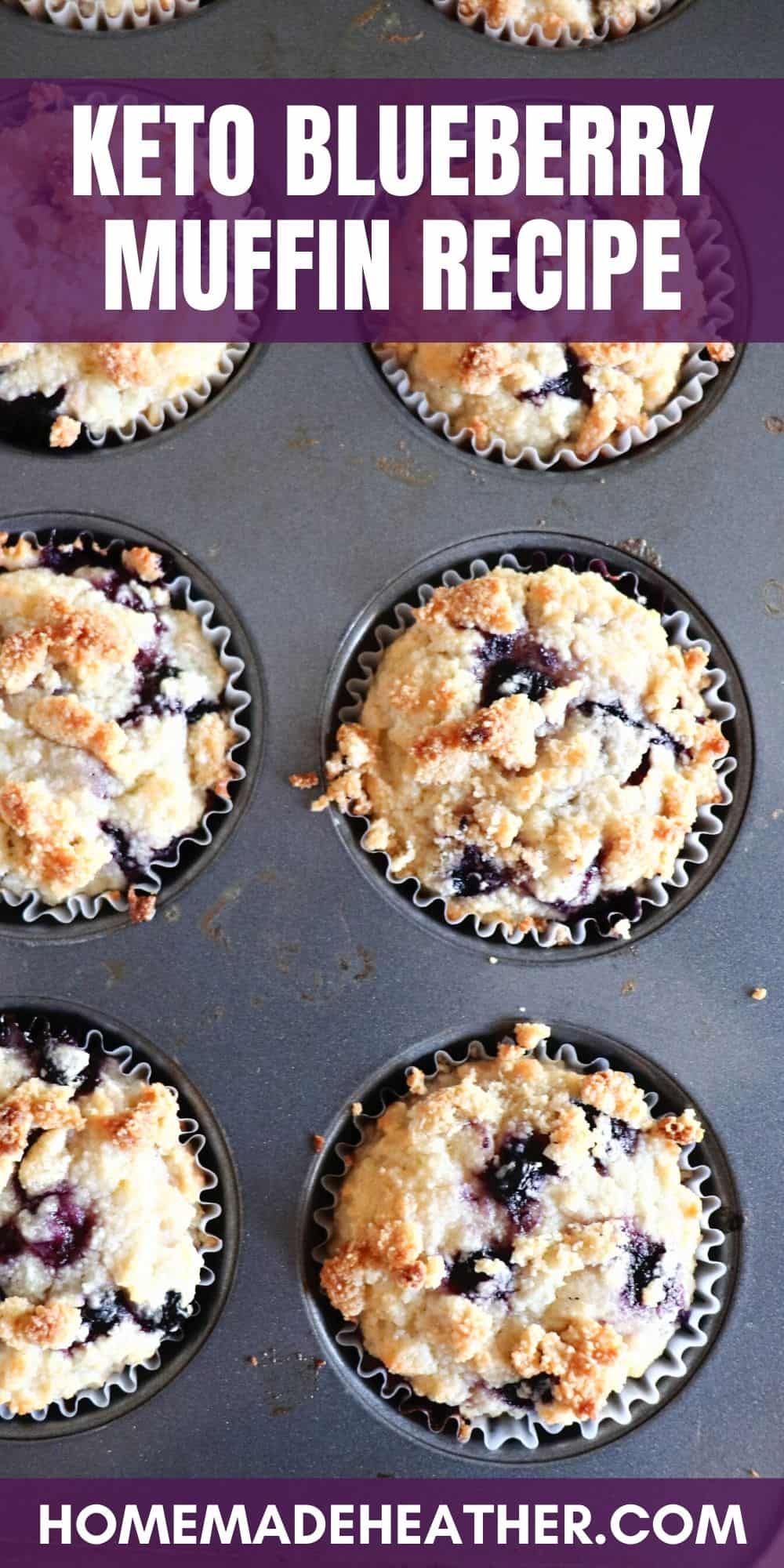 Keto Blueberry Muffin Recipe