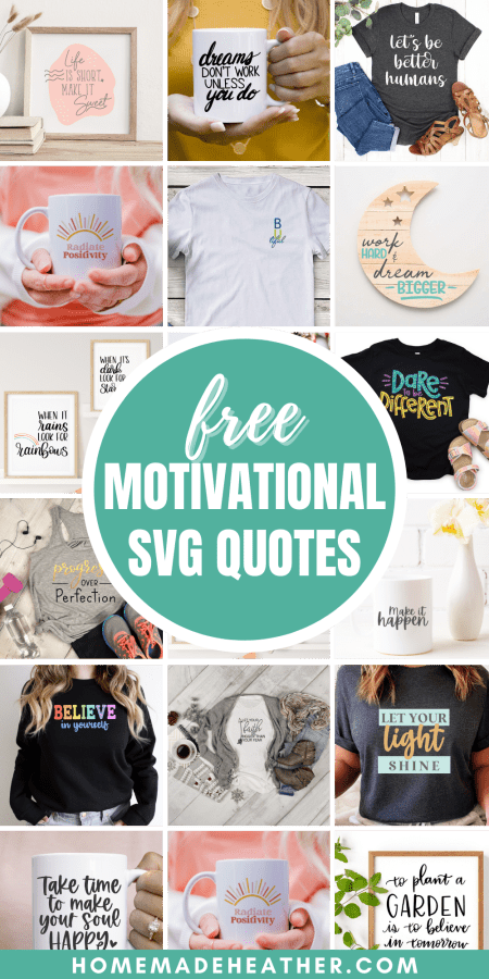 Free Motivational SVG Quotes
