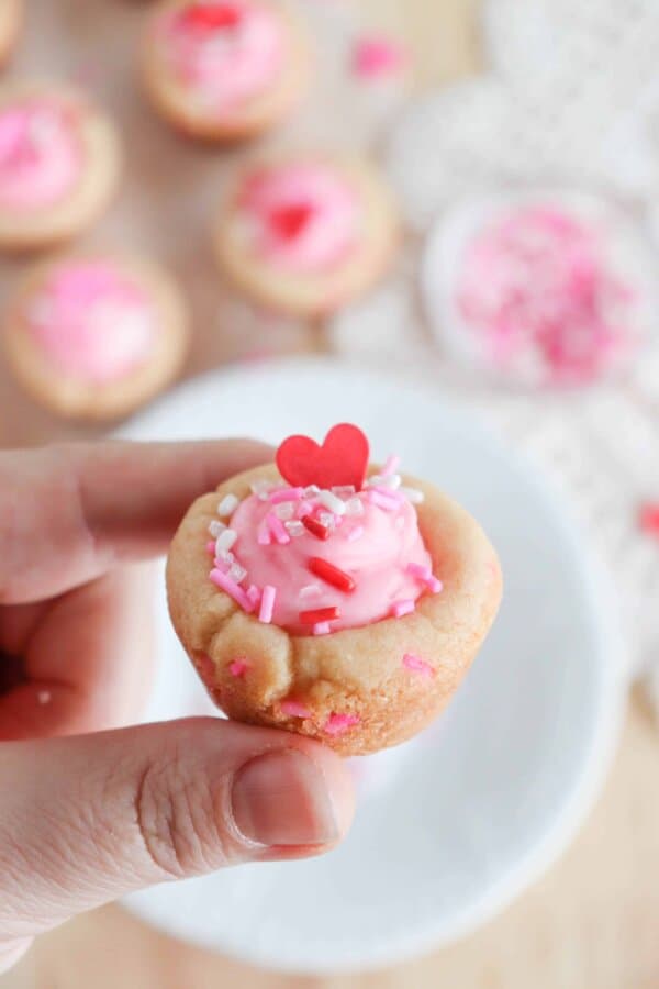 Valentine Cookie Cup Recipe