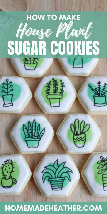 How to Make Houseplant Sugar Cookies