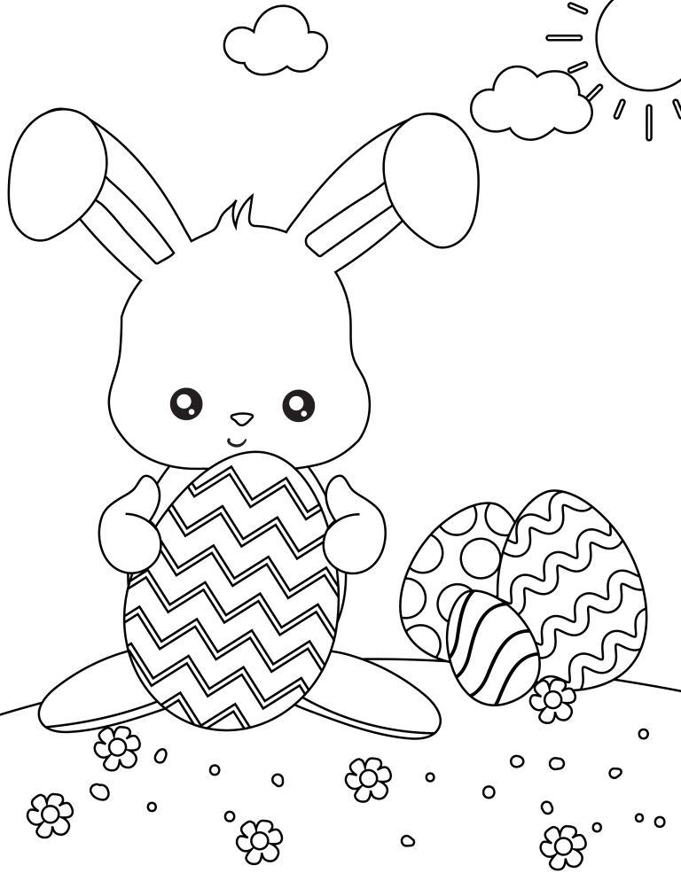 Free Easter Coloring Page Printables