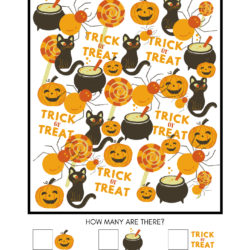 Free Halloween I Spy Printable