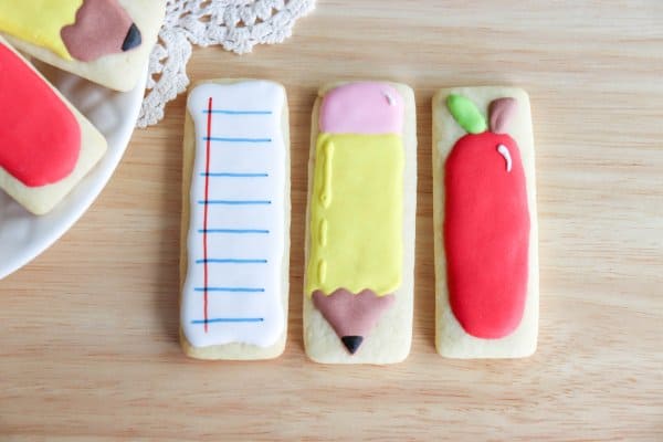 Back to School Sugar Cookies with Printable Gift Tags