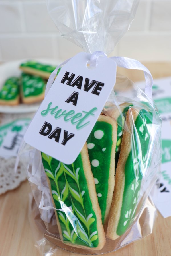 St Patricks Day Cookie Gift Tags