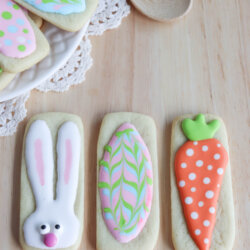 Easter Sugar Cookies with Printable Gift Tag