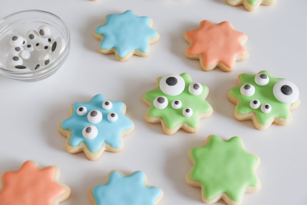 Monster Sugar Cookie Process