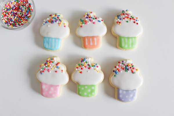 Cupcake Sugar Cookie Process