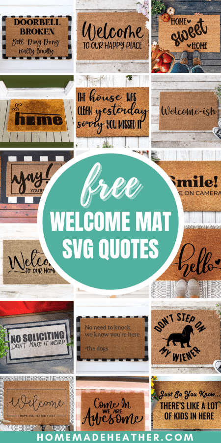 Welcome Mat SVGs
