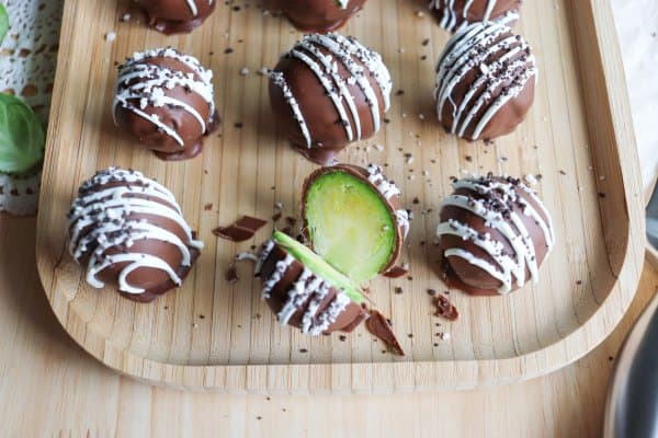 April Fools Brussels Sprout Cake Balls