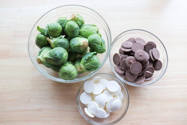 April Fools Brussels Sprout Cake Ball Ingredients