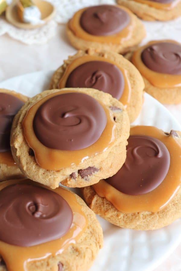 Salted Caramel Chocolate Chip Cookie