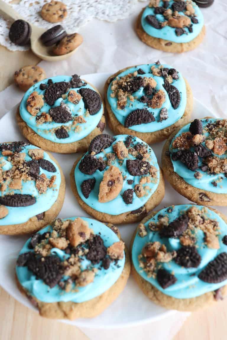 Cookie Monster Chocolate Chip Cookies
