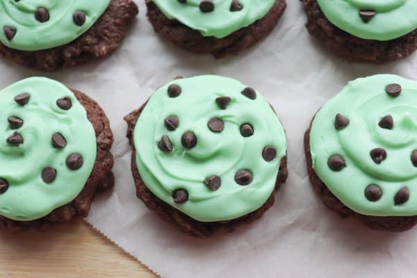 Chocolate Chip Mint Cookies