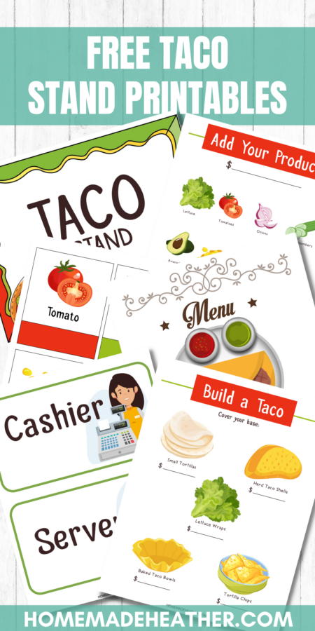 Free Taco Stand Printables