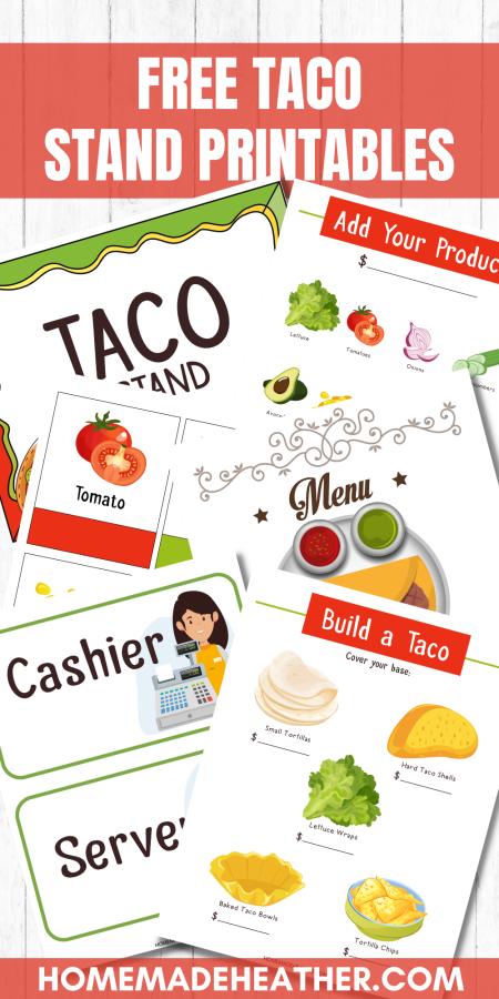 Free Taco Stand Printables