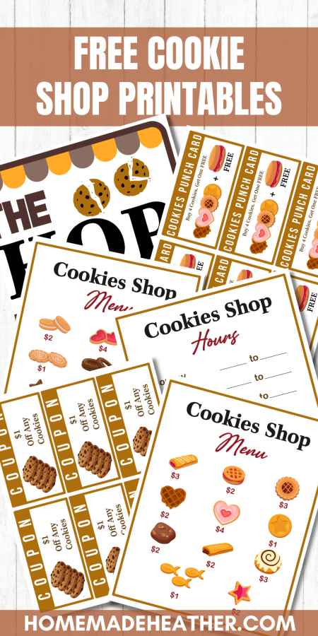 Free Cookie Shop Printables