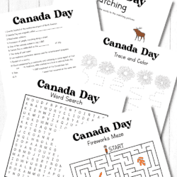 Canada Day Activity Printables