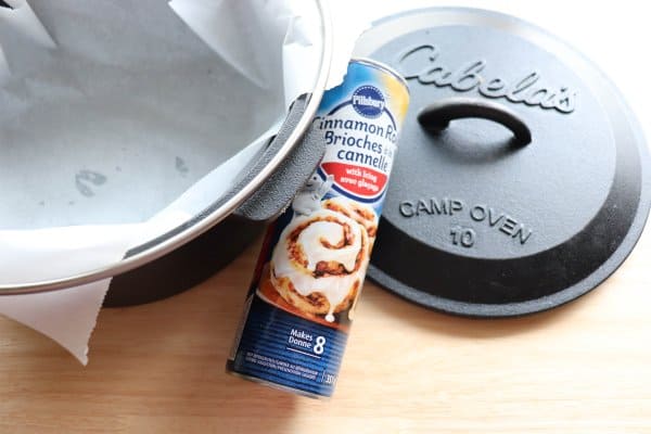 Dutch Oven Cinnamon Bun Recipe Ingredients