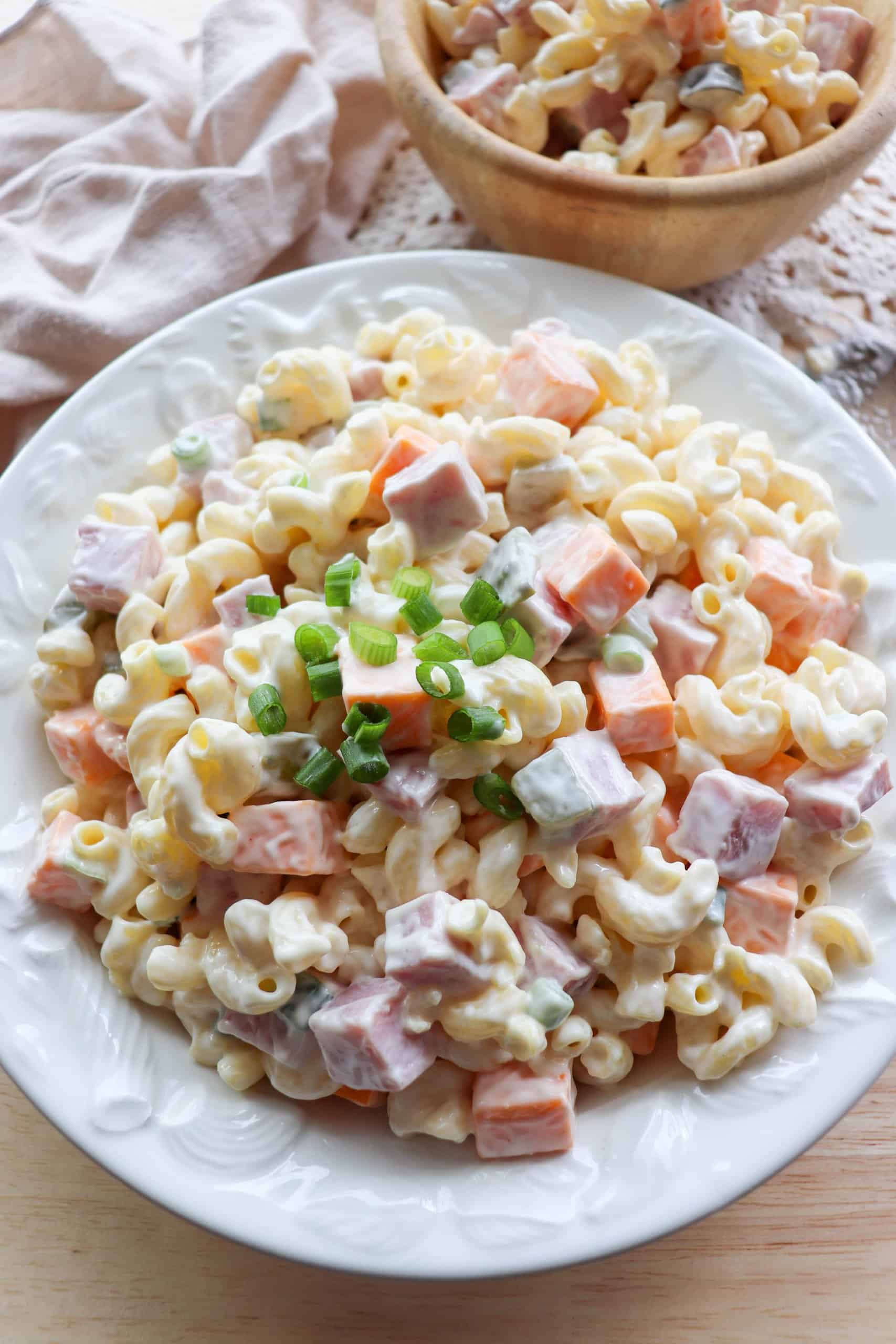 Ham & Cheese Pasta Salad Recipe