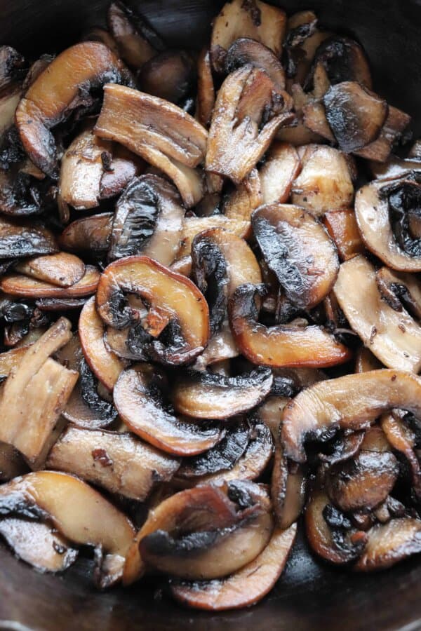 Skillet Garlic Mushroom Recipe