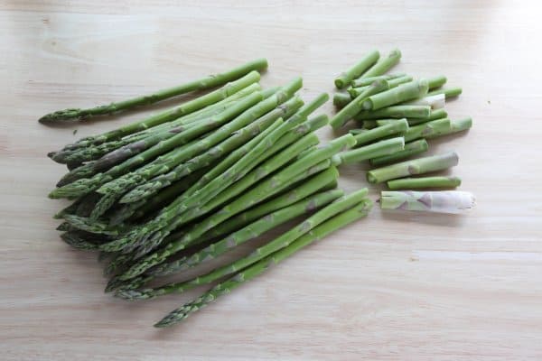 Skillet Asparagus Recipe Process