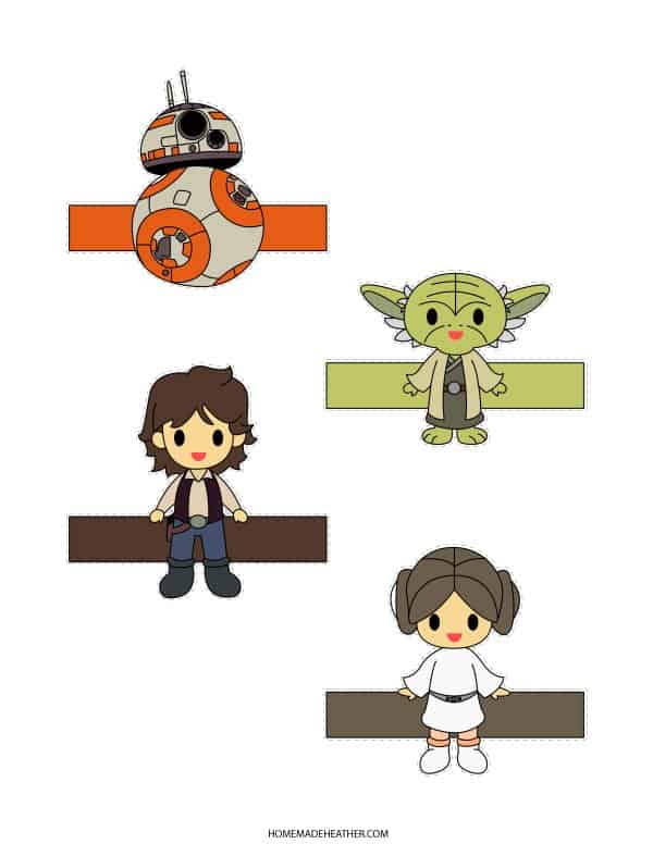 Star Wars Puppet Printables