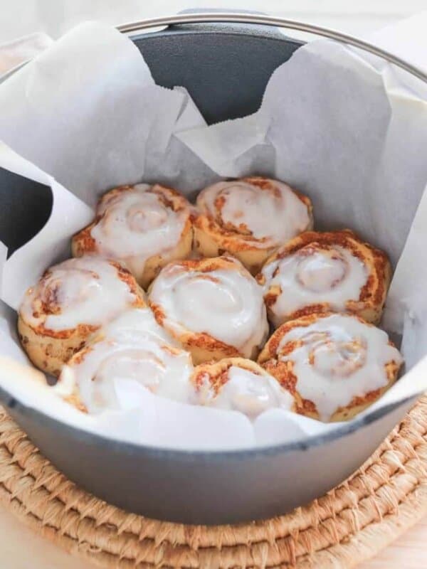Dutch Oven Cinnamon Bun Recipe