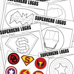 Free Printable Superhero Logos