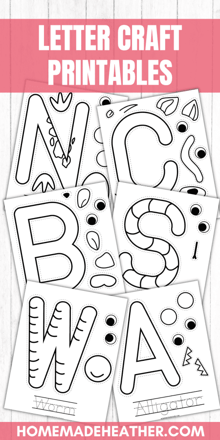 Free Alphabet Craft Printables