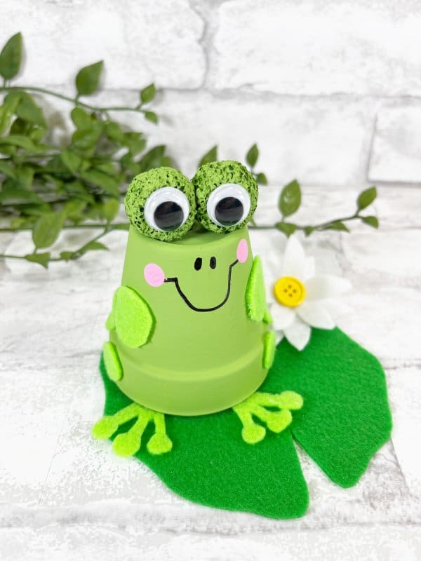 Plant Pot Frog Craft
