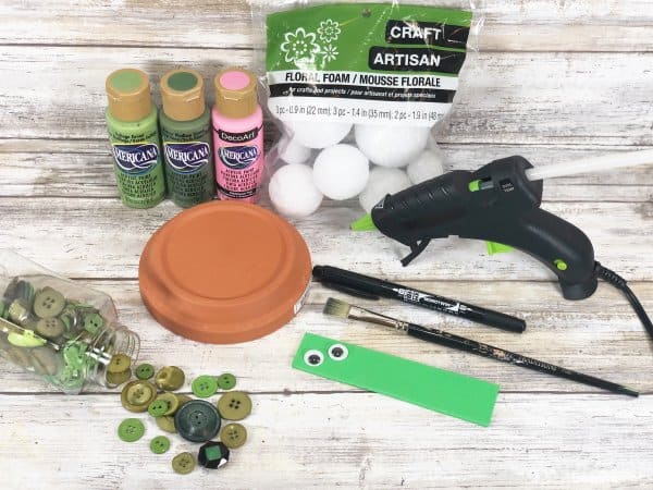 fall bundt pan wreath Plant Pot Turtle Craft Process