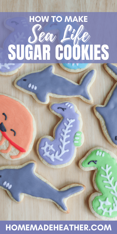 Sea Life Sugar Cookies