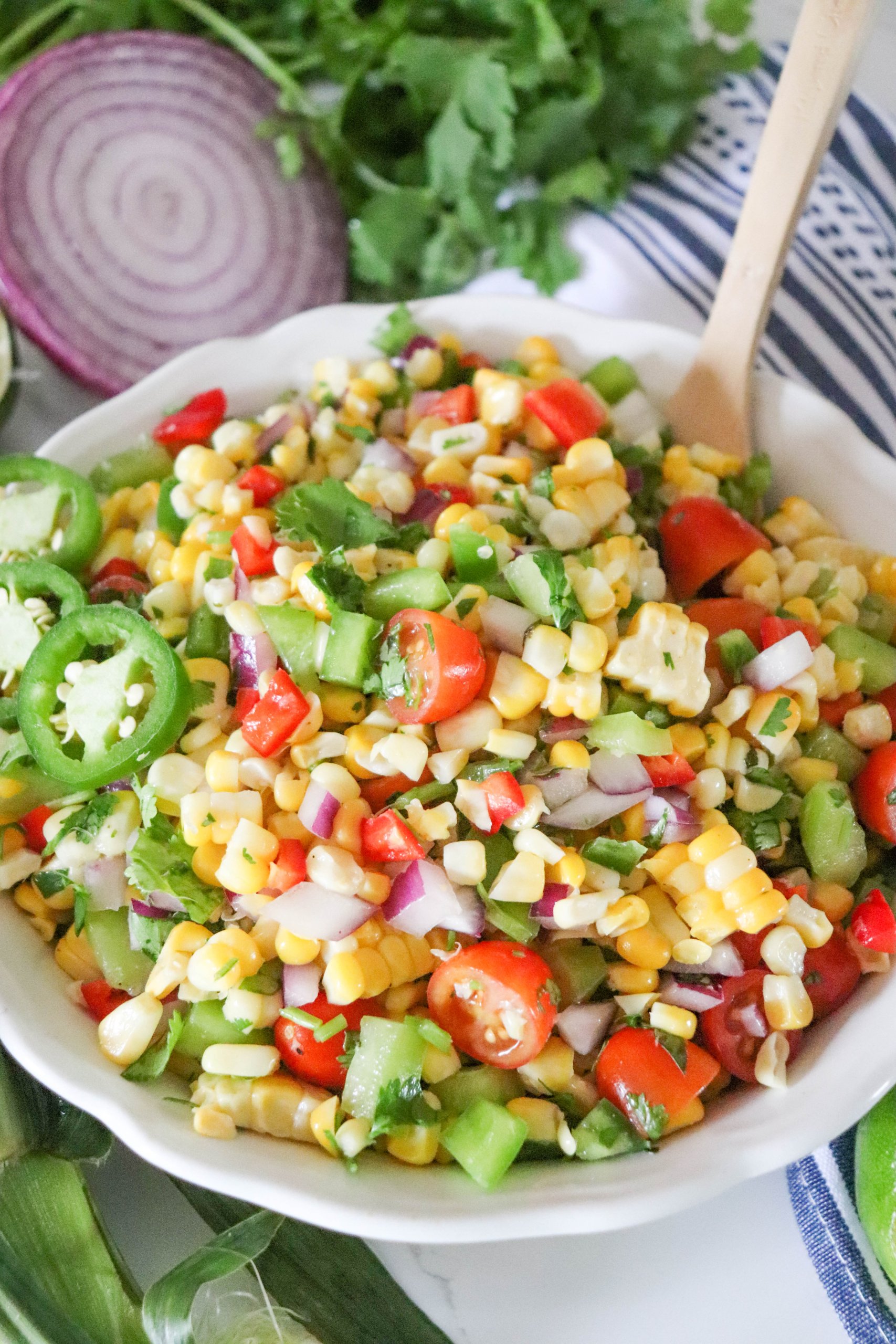 Grilled Corn Salad Recipe