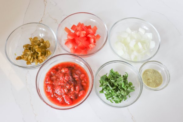 Mexican Style Hot Dog Ingredients