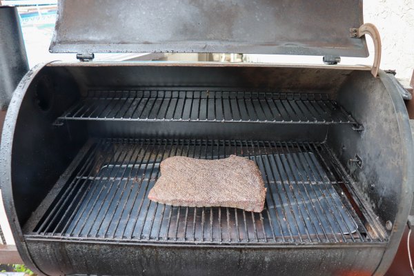 Smoked Brisket Process on the Grill