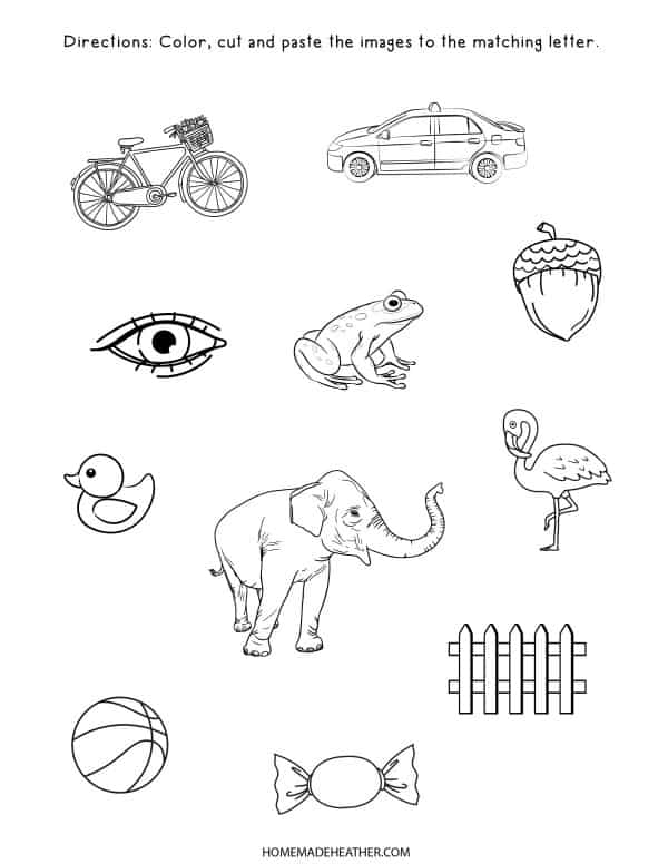 Letter Matching Game Printable