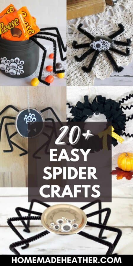 20+ Easy Spider Crafts