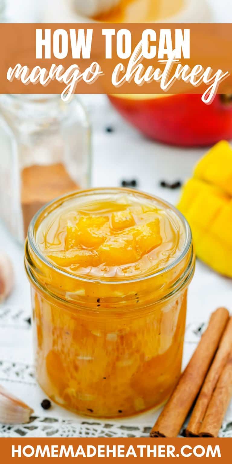 How To Can Mango Chutney